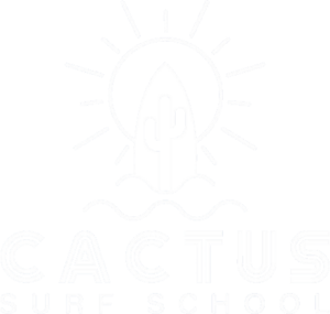 Logo cactus surf school blanco rec